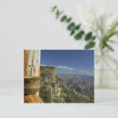 Mexico, Chihuahua, Copper Canyon. Uitzicht van Briefkaart (Staand voorkant)