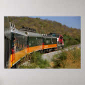 Mexico, Chihuahua, Copper Canyon. Uitzicht van Poster (Voorkant)