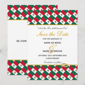MEXICO Christelijke speciale evenement huwelijksvo Save The Date (Voorkant / Achterkant)