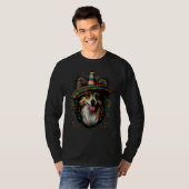 Mexico Cinco de Mayo Sheltie Mexican Shetland Shee T-shirt (Voorkant volledig)