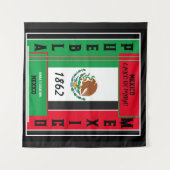 Mexico - Cinco de Mayo Wandkleed (Voorkant (horizontaal))