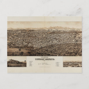 Mexico City (1890) Briefkaart