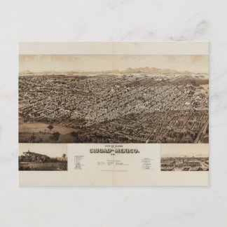 Mexico City (1890) Briefkaart