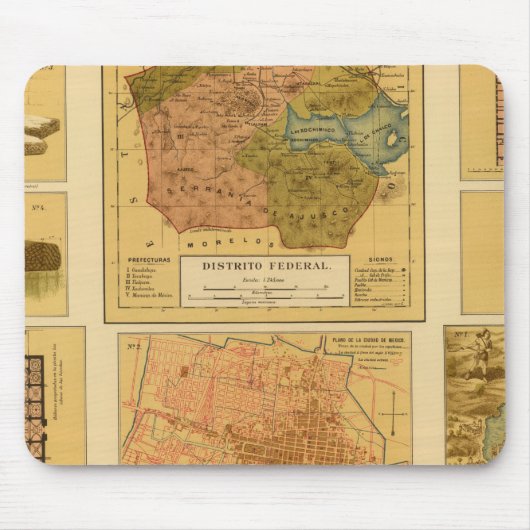 Mexico City 2 Muismat (Voorkant)