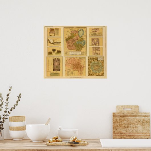 Mexico City 2 Poster (Keuken)