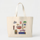 Mexico City Bachelorette Grote Tote Bag (Voorkant)