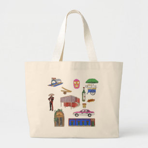 Mexico City Bachelorette Grote Tote Bag
