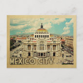 Mexico City Briefkaart Vintage Travel Briefkaart (Voorkant)