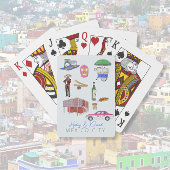 Mexico City bruiloft Pokerkaarten
