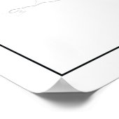 Mexico City Central America Travel Street Map Poster (Hoek)