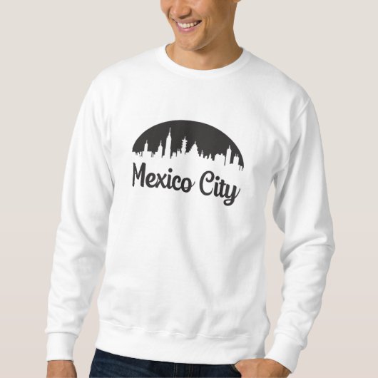 Mexico City Cityscape Skyline Trip Funny Gift Idee Trui (Voorkant)