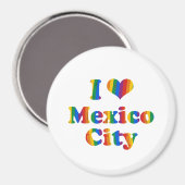 MEXICO CITY GAY PRIDE MAGNEET (Voorkant / Achterkant)