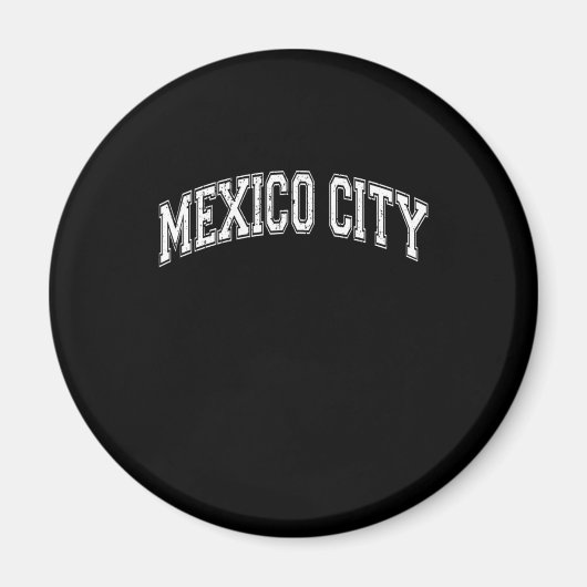 Mexico City Hoofdstad van Mexico Magneet (Voorkant)