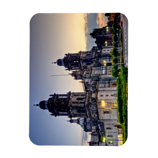 Mexico City-kathedraal Magneet (Verticaal)