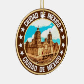 Mexico City Keramisch Ornament (Rechts)