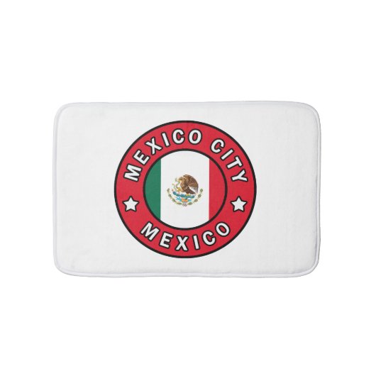 Mexico City Mexico Badmat (Voorkant)