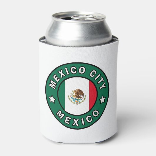 Mexico City Mexico Blikjeskoeler (Blikje Voorkant)