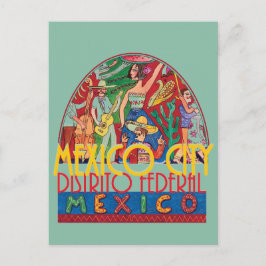 MEXICO CITY Mexico Briefkaart