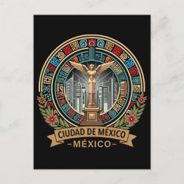 Mexico City Mexico Central America Briefkaart