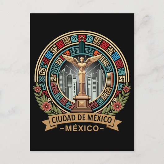Mexico City Mexico Central America Briefkaart (Voorkant)