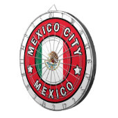 Mexico City Mexico Dartbord (Voorkant Rechts)