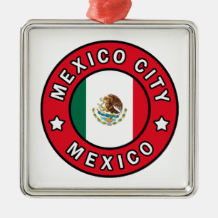 Mexico City Mexico Metalen Ornament
