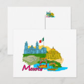 Mexico City - Mexico.png Briefkaart (Voorkant / Achterkant)