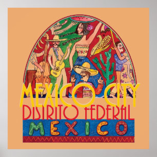 MEXICO CITY Mexico POSTER Print