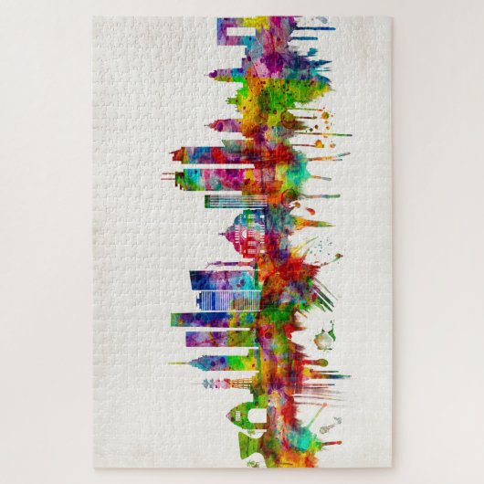 Mexico City Mexico Skyline Legpuzzel (Verticaal)