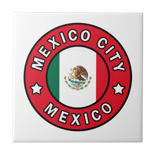Mexico City Mexico Tegeltje (Voorkant)
