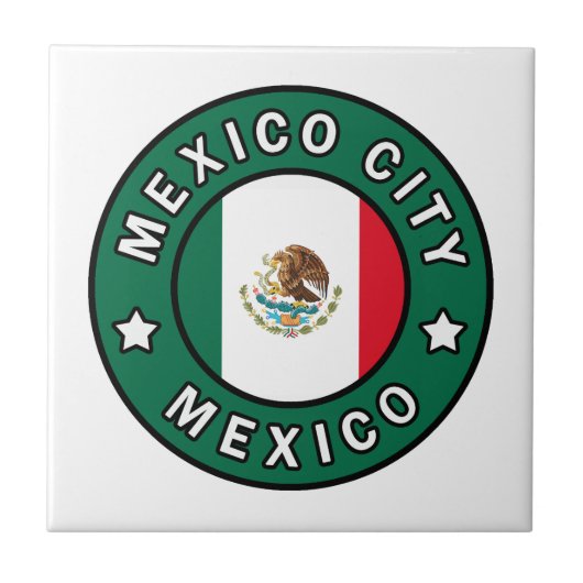 Mexico City Mexico Tegeltje (Voorkant)