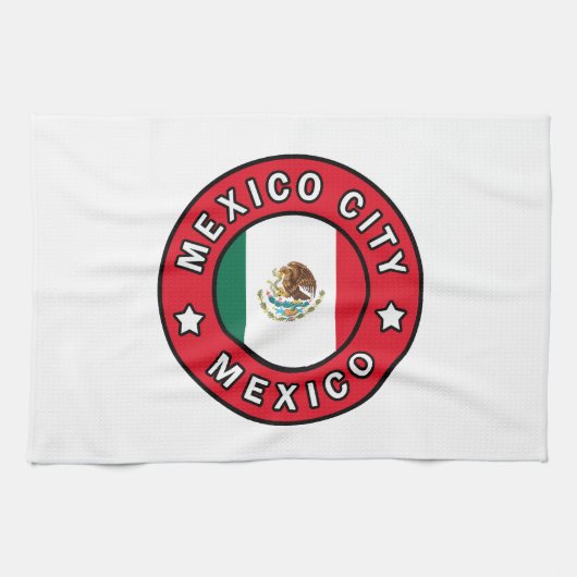 Mexico City Mexico Theedoek (Horizontaal)