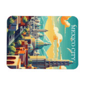 Mexico City Mexico Travel Souvenir Magneet (Horizontaal)