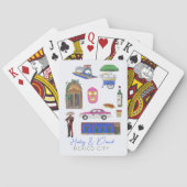 Mexico City Pokerkaarten (Achterkant)