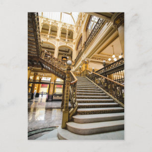 Mexico City Post Kantoor Briefkaart