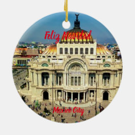 Mexico City Schilderachtig Ornament