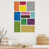Mexico City - Transit Paletten Poster (Keuken)