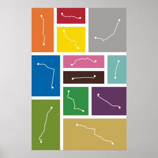 Mexico City - Transit Paletten Poster (Voorkant)