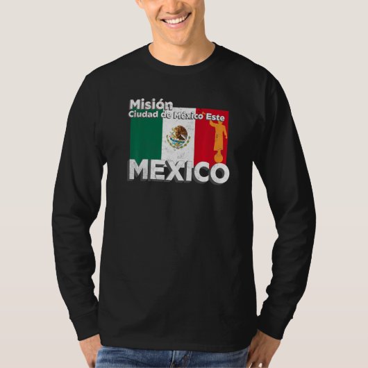 Mexico Ciudad de Mexico East Este LDS Mission Miss T-shirt (Voorkant)