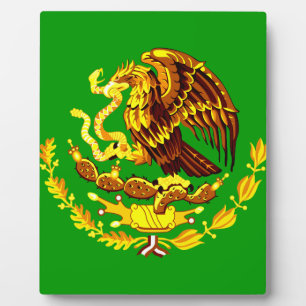 Mexico COA Gold Fotoplaat