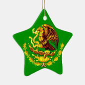Mexico COA Gold Keramisch Ornament (Rechts)