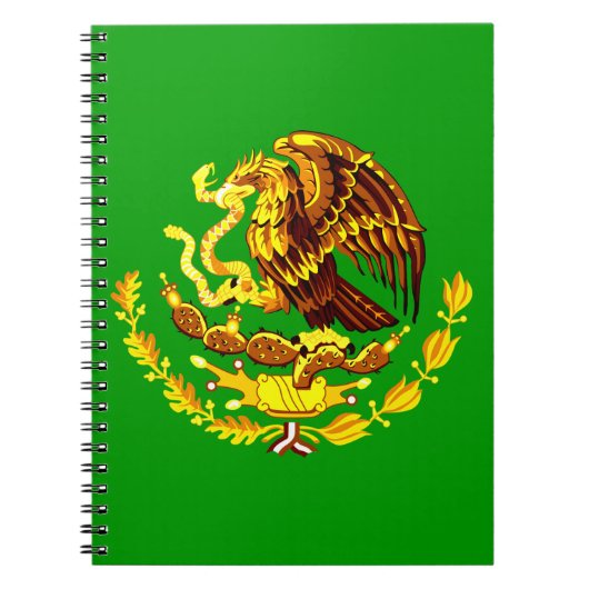 Mexico COA Gold Notitieboek (Voorkant)