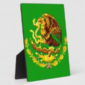 Mexico COA Goud Fotoplaat (Zijkant)