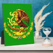 Mexico COA Goud Fotoplaat (Zijkant)