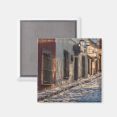 Mexico Cobblestone Street Magneet (Voorkant / Achterkant)