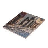 Mexico Cobblestone Street Tegeltje (Zijkant)