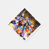 Mexico Colorful Bright skulls Servet (Hoek)
