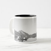 Mexico, CONANP parkeren woerpatrouilles met zijn z Tweekleurige Koffiemok (Voorkant links)