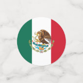 Mexico Confetti, feest, Mexicaanse vlag Confetti (Kleine voorkant)
