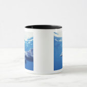 Mexico, Cozumel. Dolfine met flensoren, Tursiops 3 Mok (Midden)